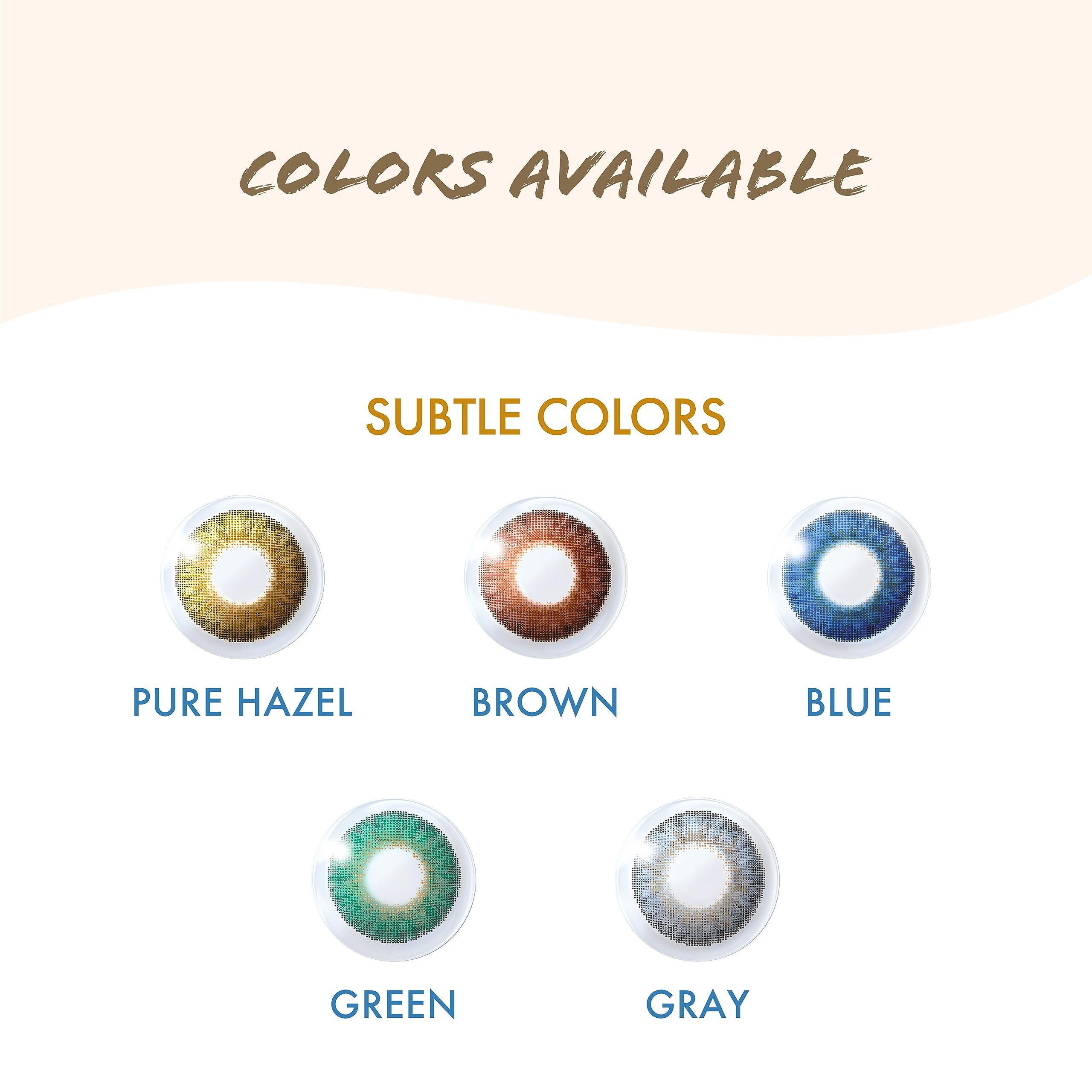 ALCON Alcon AirOptix Colors - Monthly Color Contact Lenses (-01.75, Gemstone Green, Pack of 2)