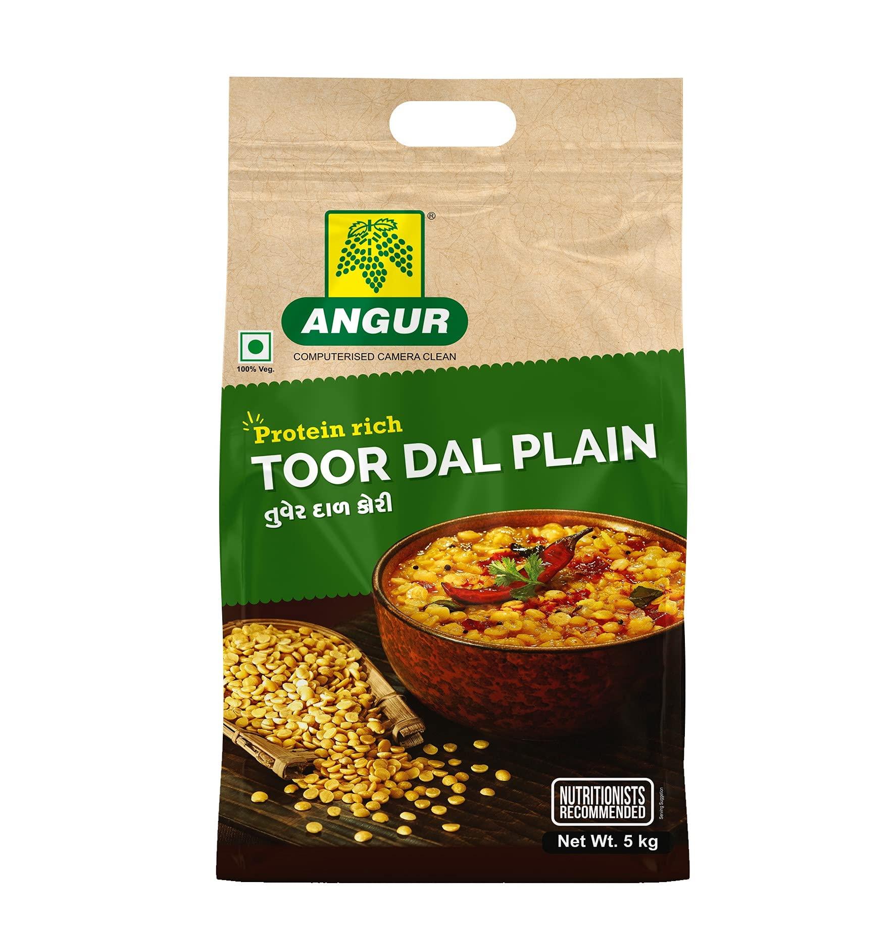 ANGUR Angur Toor Dal Plain - 5 Kg