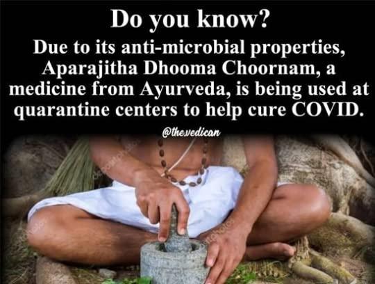 GODSOWNCOUNTRYIN GODSOWNCOUNTRYIN Aparajitha Dhooma Choornam (40 Grams) - Natural Herbal Mix For Fumigation, Ayurvedic Herbal Medicine, Kill Viruses, Mosquito Killer