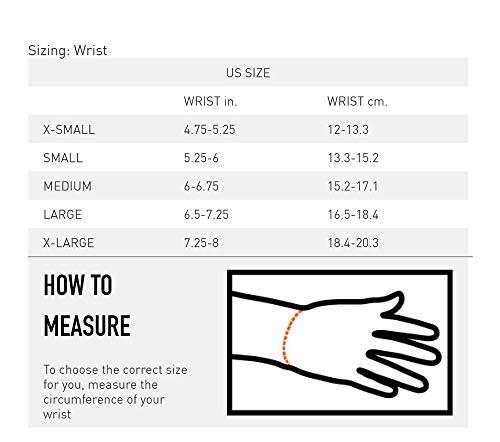 Shock Doctor Shock Doctor Black Wrist 3-Strap Support (Right, Large)