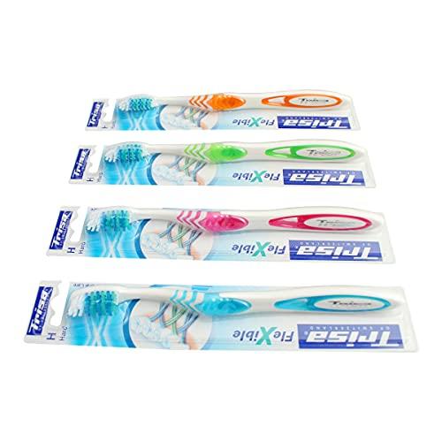 TRISA Trisa Flexible Hard Toothbrush (Assorted Color)