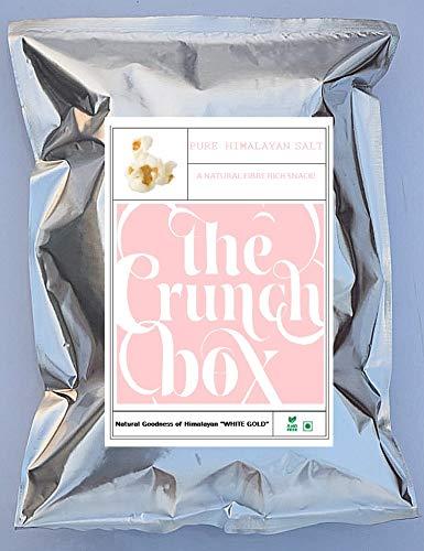 The Crunch Box The Crunch Box presents Pure Himalayan Salt Popcorn | Healthy Vegetarian Snacking for all Age |175gms | Popcorn for Every Occassion | Gluten Free
