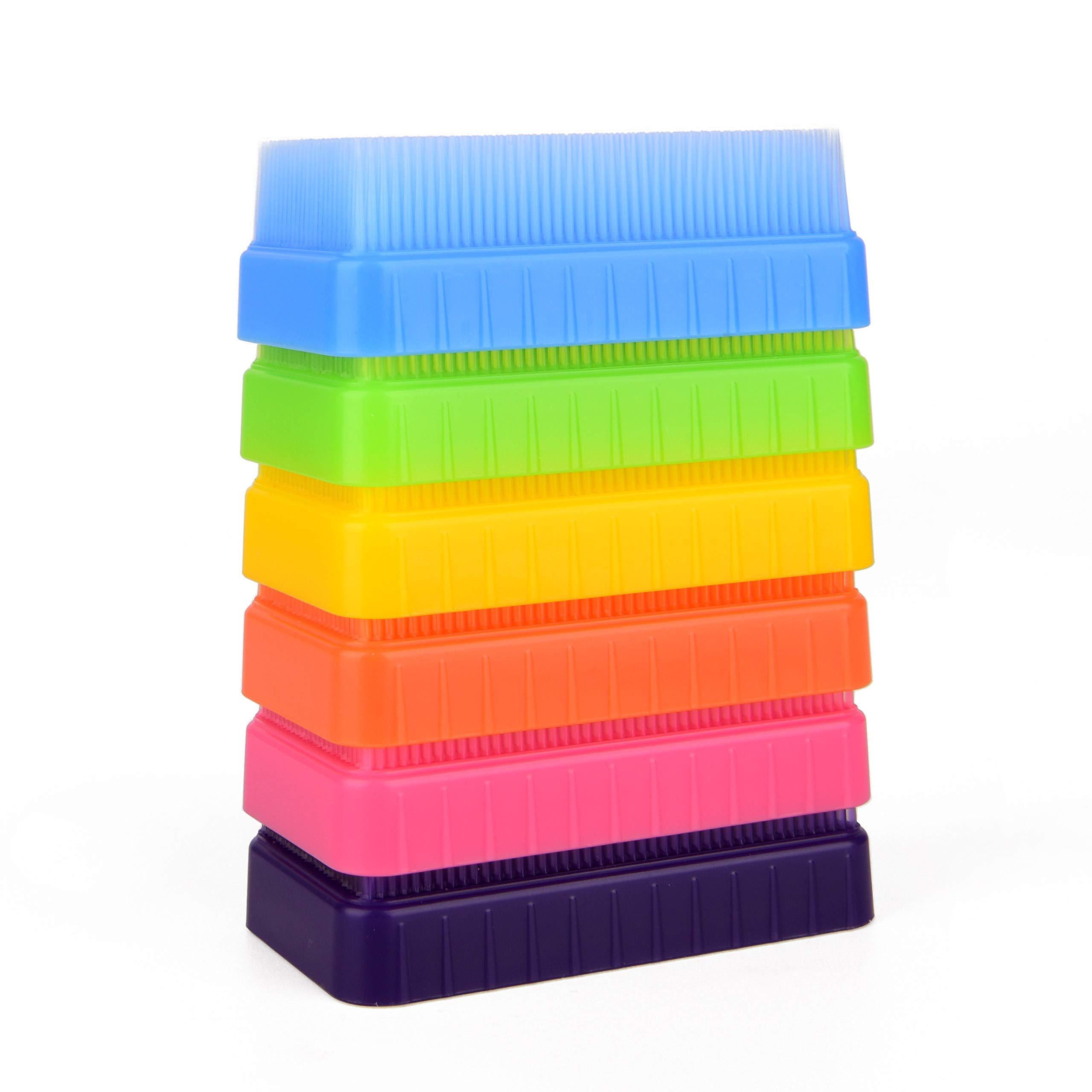 Special Supplies Special Supplies Therapressure Therapy Brush for Occupational and Sensory Brushing, 6 Pack, Stimulating and Calming Tools for Kids and Adults, Soft Flexible Bristles, Latex Free