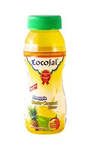 Cocojal Cocojal Pineapple Tender Coconut Water | No Added Preservatives | No Added Flavours | Not from Concentrate | 200 ml (Pack of 6)