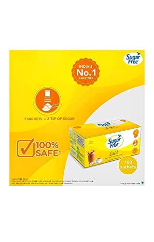 Sugar Free Sugar Free Gold 100 Sachets Pack Pack of 3