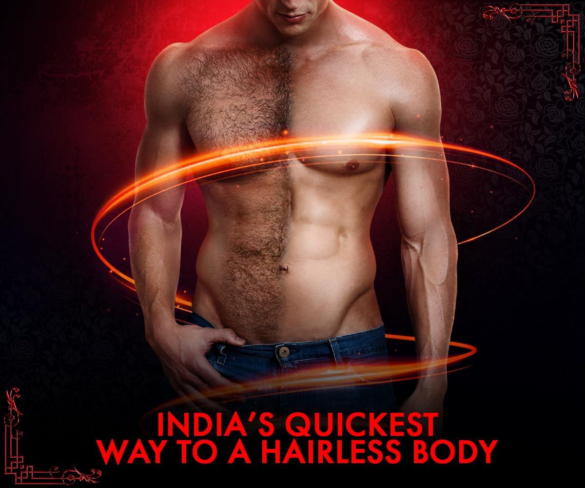 urbangabru Urbangabru Hair Removal Cream Spray for Men - 200 ML | Painless Body Hair Removal Cream | Casanova | Peach Apple