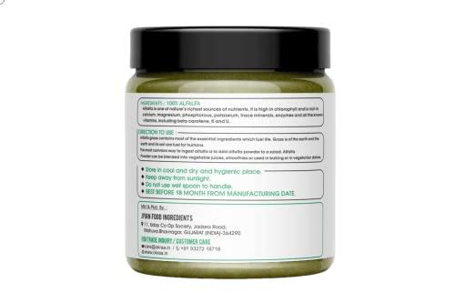 OKRAA OKRAA Alfalfa Powder - 50 GM/Immunity Booster/Antioxidants/Vitamins (Supper Food)