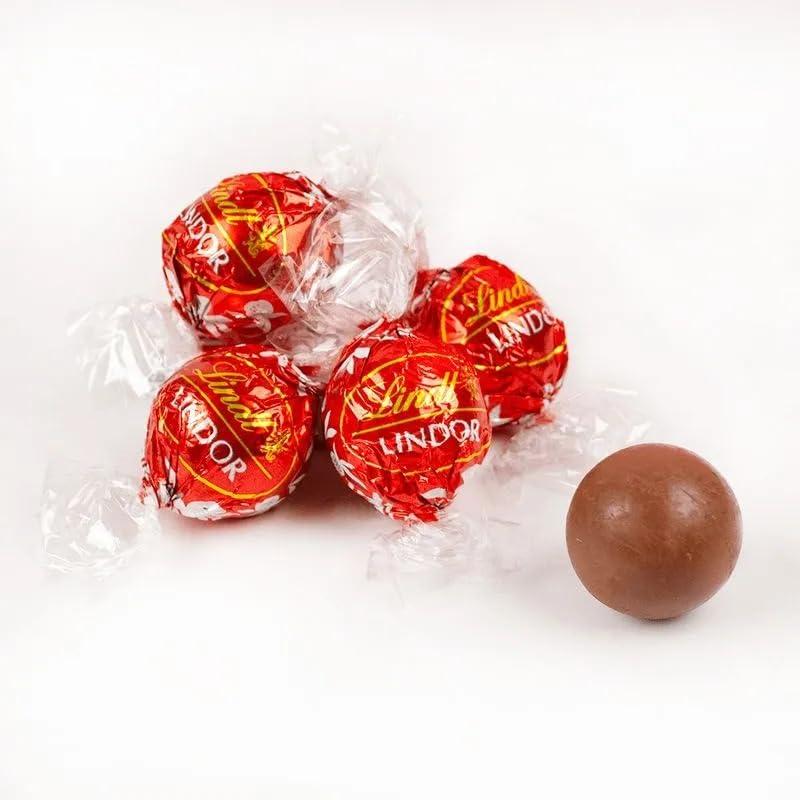 Lindt Lindt Lindor Milk Chocolates Box 137G Gift - Pack Of 2 Get Two Trio Assorted 37.5 G Free Special Gifts For Holi - 1000 Gm
