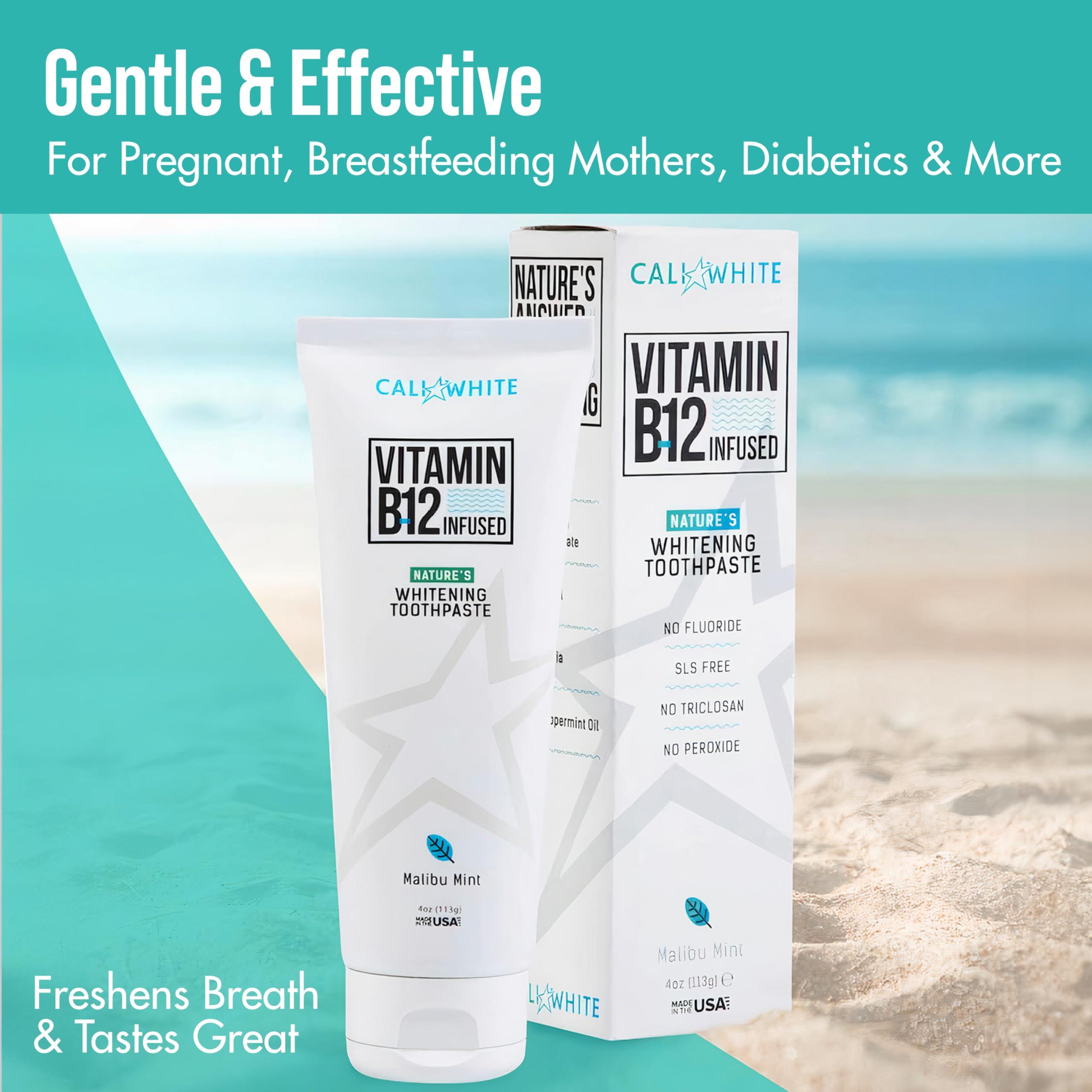 Cali White Cali White B-12 Infused Teeth Whitening Toothpaste