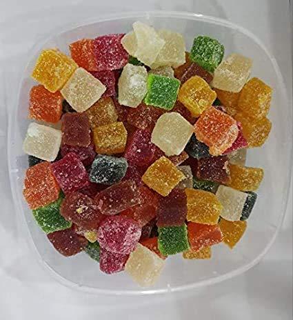 Aromatic LA Aromatic Sugar Cubes/Jelly Beans-Multicolour Flavoured-Sugr Coated Jelly-800Grams