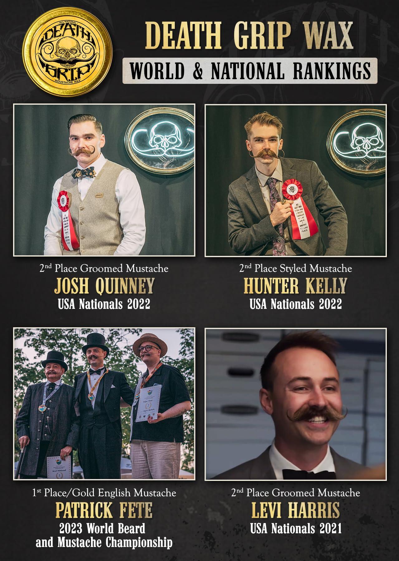 The Vintage Beard Company Death Grip Moustache Wax