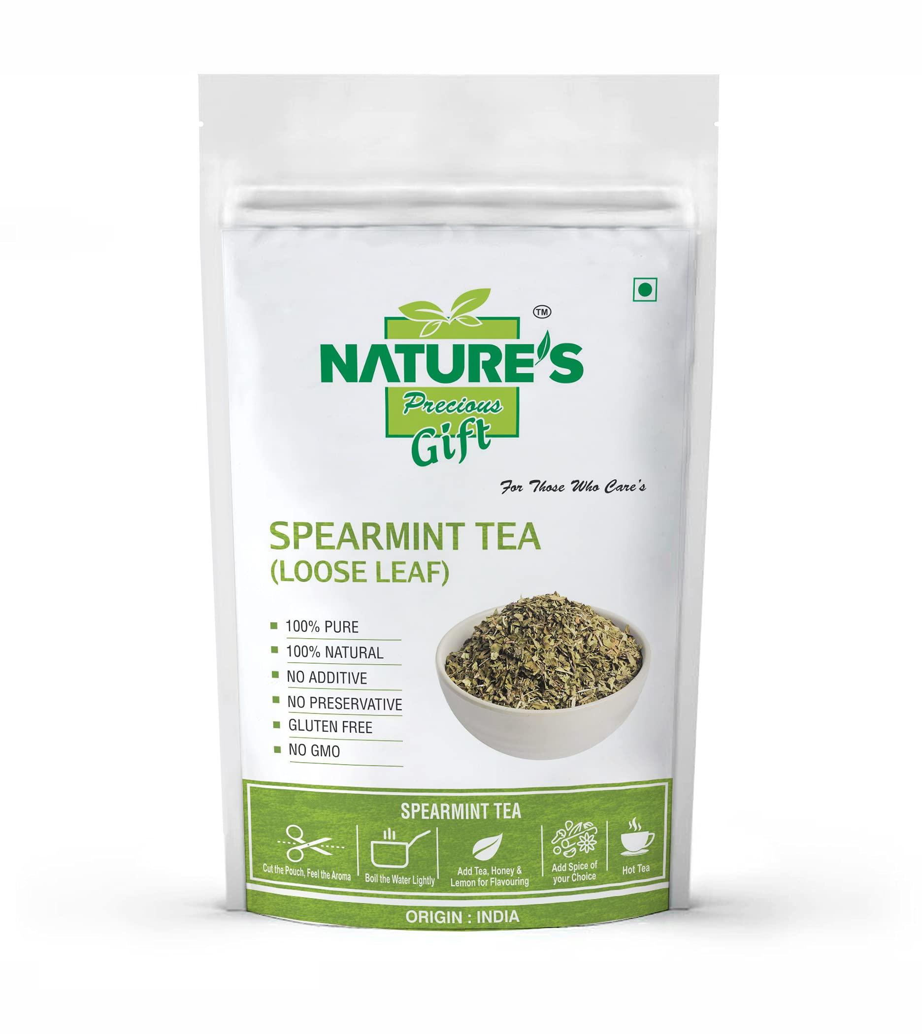 NATURE'S Precious Gift NATURE'S Precious Gift - Spearmint Tea - 1 kg - Jumbo Super Saver Wholesale Pack