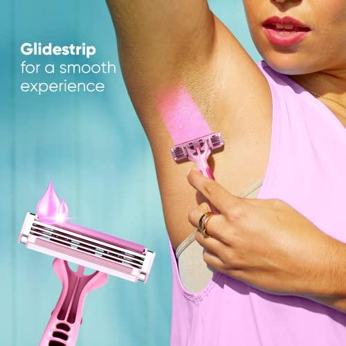Gillette Venus Gillette Venus Simply Venus Pink Hair Removal for Women - 5 razors (Buy 4,Get 1 free) (Pack of 2)