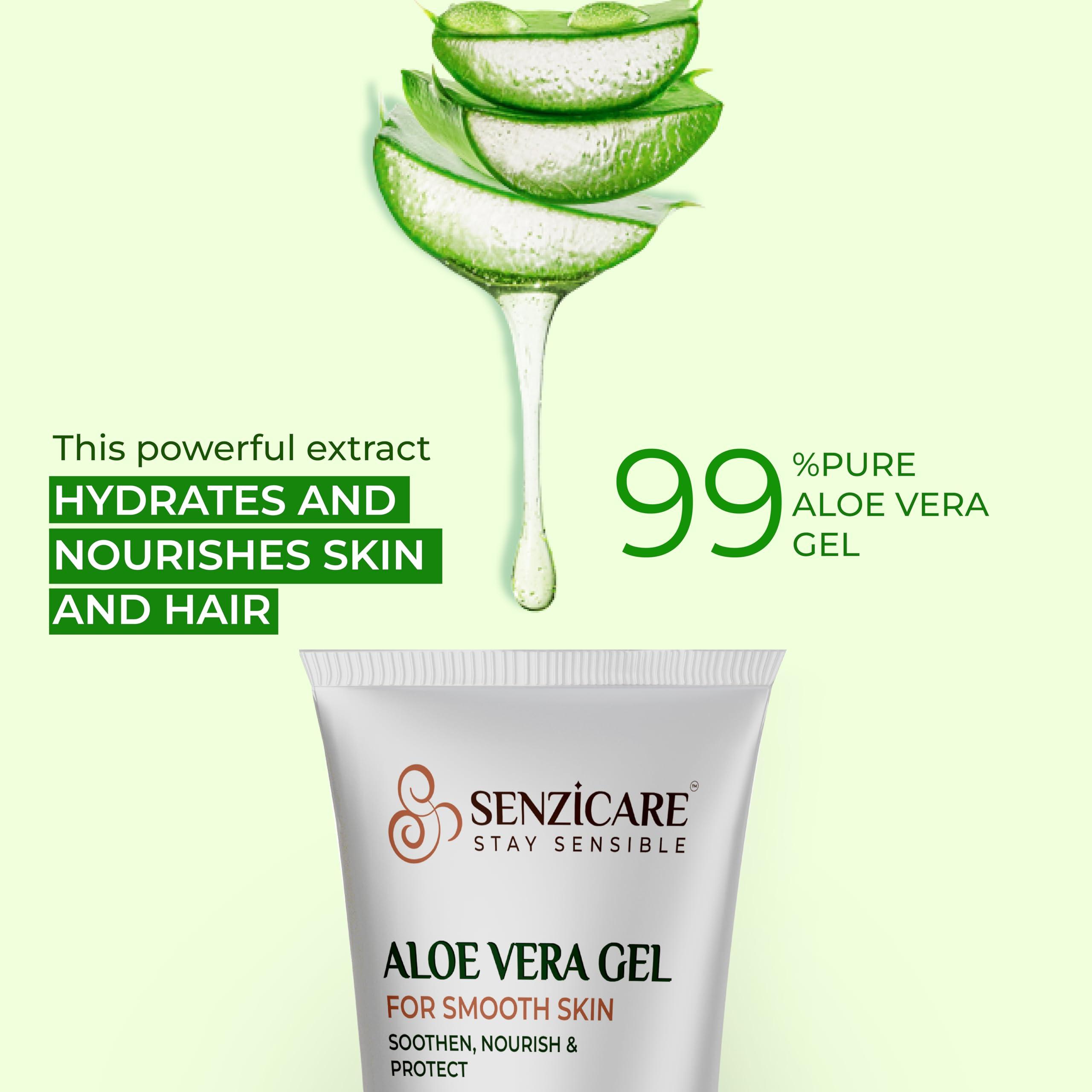 Senzicare Senzicare Eyebrow Razor | Eyebrows, Upper Lip, Targeted Corner Hair | For Salon-Like Eyebrows No Cuts | Safe & Hygienic (3 units) And Aloe Vera Gel