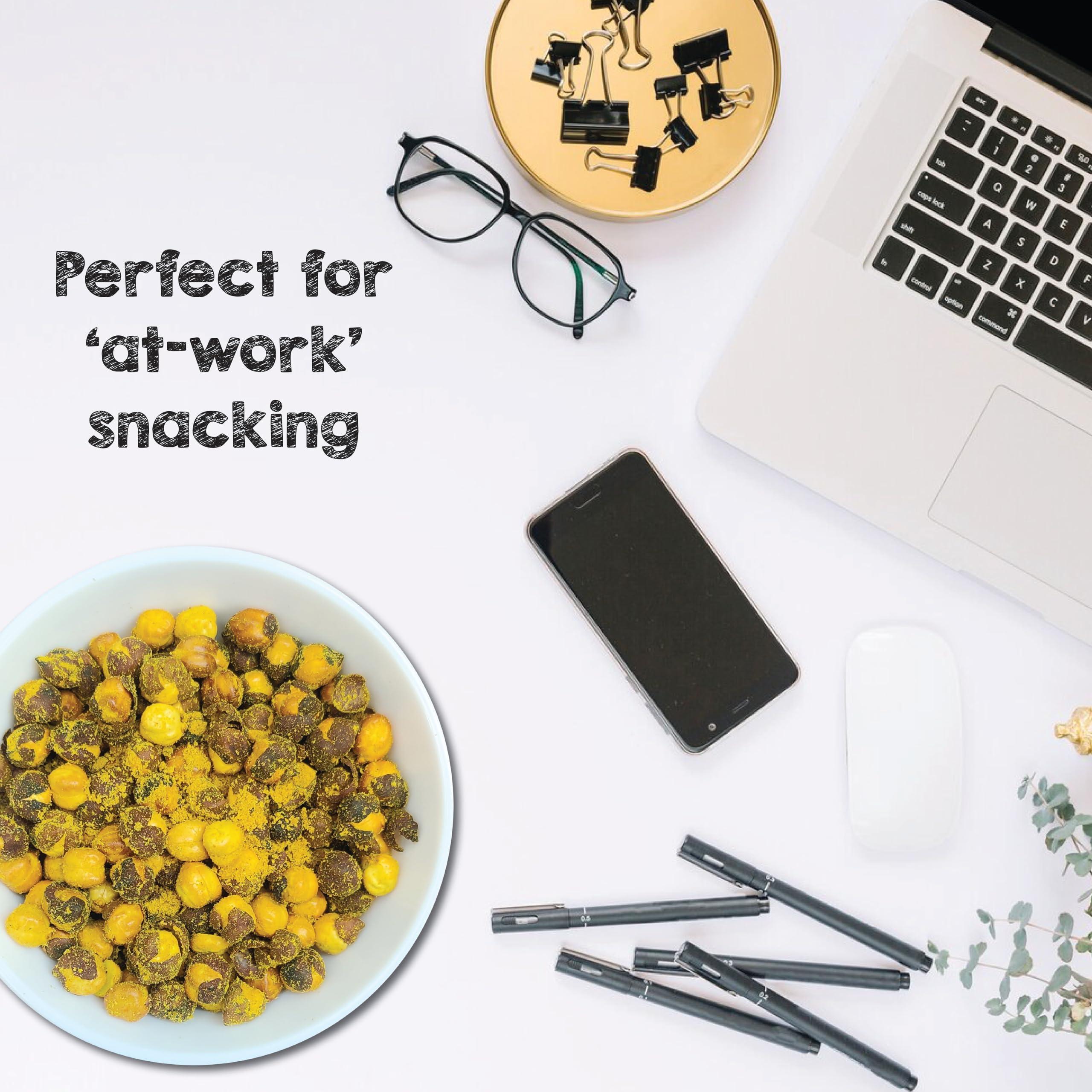 SelfCare SelfCare By Suman Agarwal Limbu Chana Pack of 1 200g | Roasted - No Added Sugar - Gluten Free | Snacks - Namkeen - Grocery | Spicy Crunchy & Chatpata - Tae time Snakcing | Jain & Travel Friendly