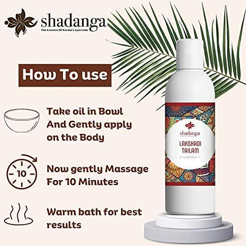 shadanga Shadanga Lakshadi Kera Thailam 100 ML (Pack of 1)| Ayurvedic Products | Ayurveda Products |