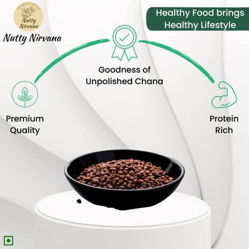 Nutty Nirvana Nutty Nirvana Unpolished Kala Chana, 1kg