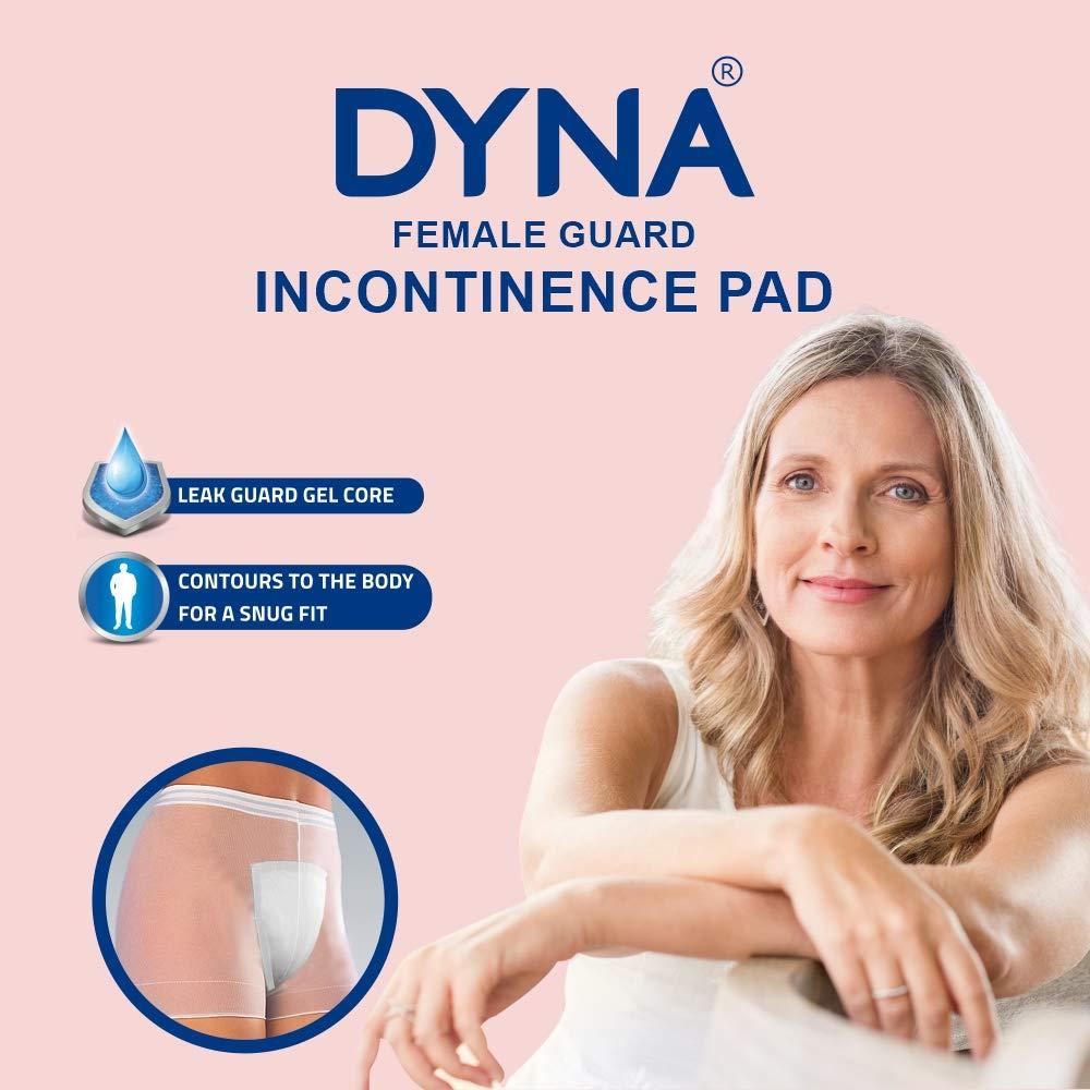 Dyna Dyna Urinary Incontinence Pads (Female Guard, Pack of 5)