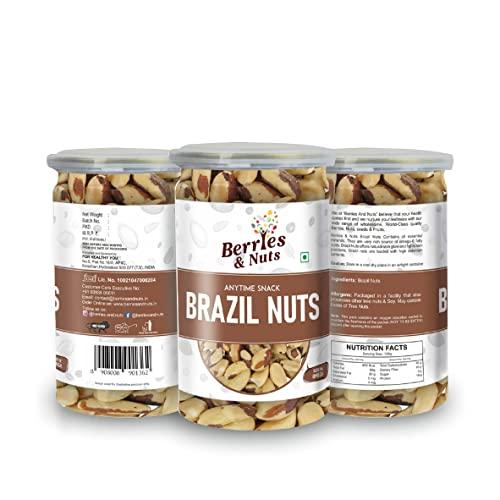 Berries And Nuts Berries And Nuts Premium Jumbo Brazil Nuts & Macadamia Nuts Combo | Brazil Nuts 200 Grams & Macadamia Nuts 170 Grams