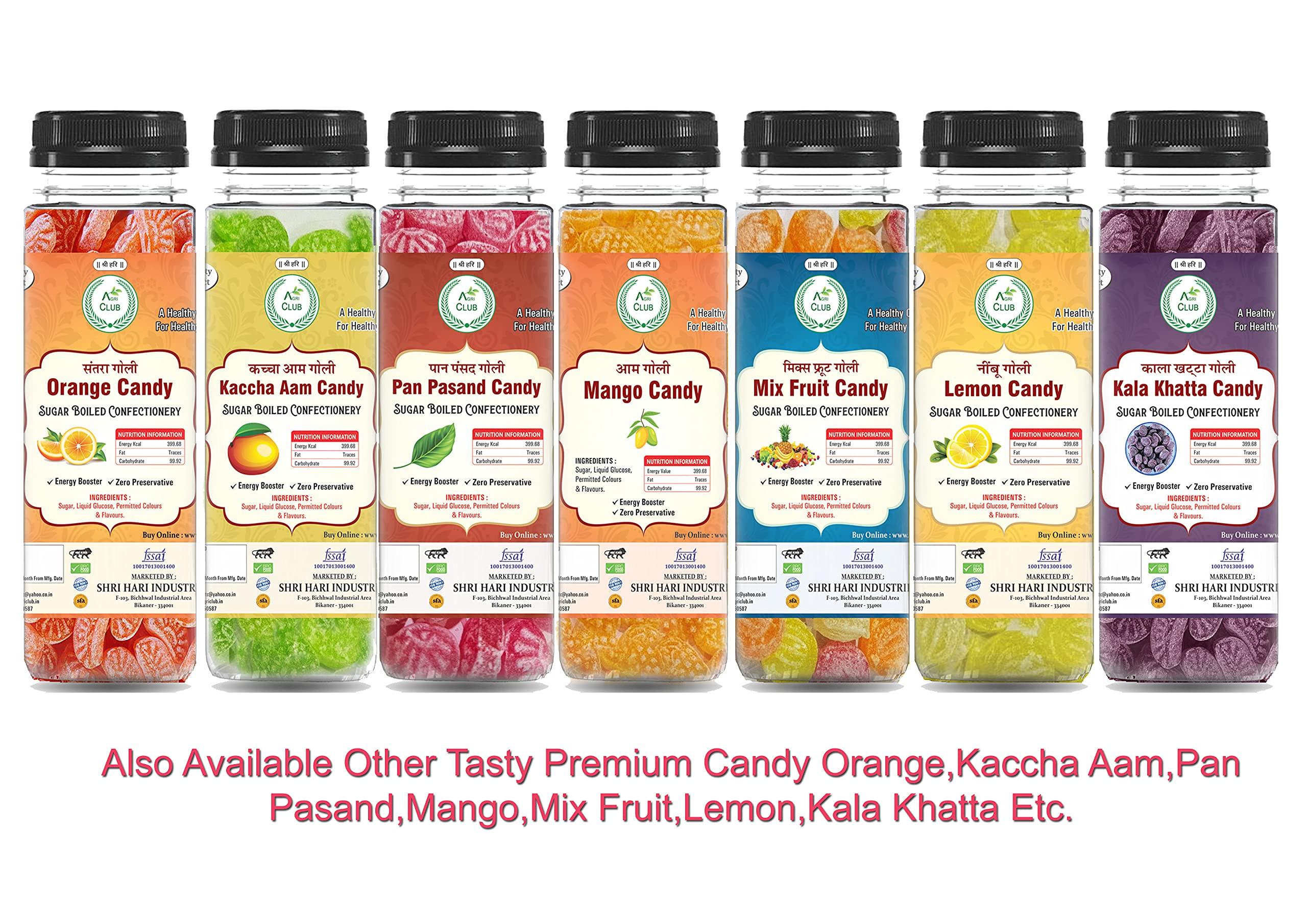 AGRI CLUB Pan Pasand Candy 240gm (Pack Of 2) Each 120gm | Mouth Freshener | Agri Club