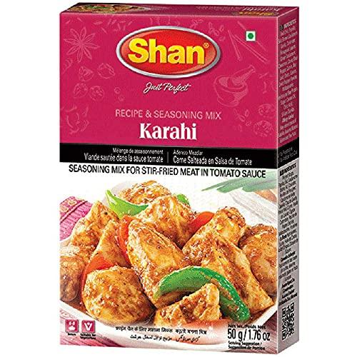 Shans Shan Karahi Masala, 1.76 oz / 50 g, 4 Pack