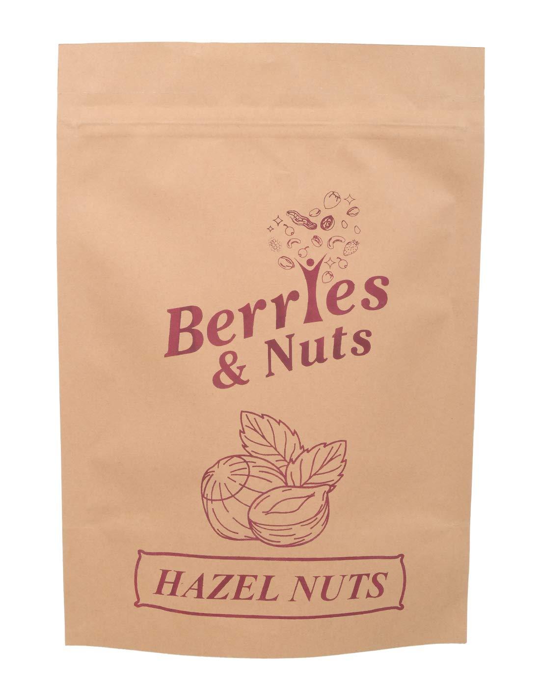 Berries And Nuts Berries and Nuts Premium Raw Jumbo Hazel Nuts, 500g