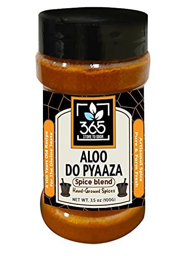 365 STORE TO DOOR 365 STORE TO DOOR Indian Spice – Aloo Do Pyaaza Masala, 100 gm. | Homemade Powdered | for Healthy Cooking | Ready to use | All Seasonings Spices | Pure & Hygiene | Spice Mix – Pack of 1