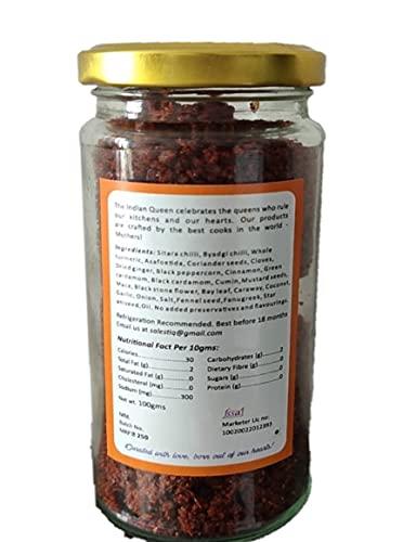 The Indian Queen The Indian Queen Maharashtrian Kala Masala 100% Natural & Pure with No Preservatives; Organic Homemade Maharashtrian Masalas - 100gms