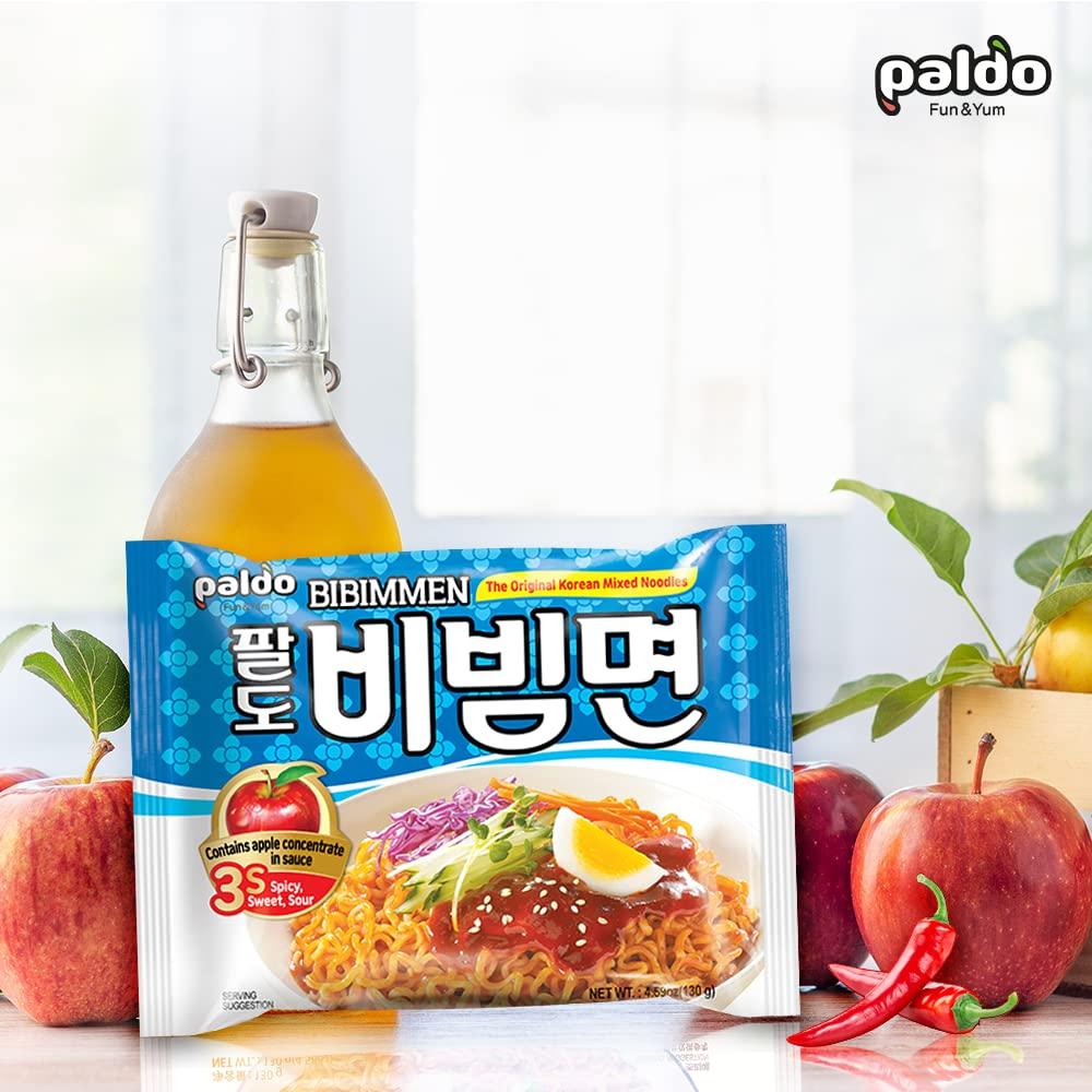 Paldo PALDO FUN & YUM Korean Ramen Family Pack (Bibim Men), 650 Grams, Pack Of 1