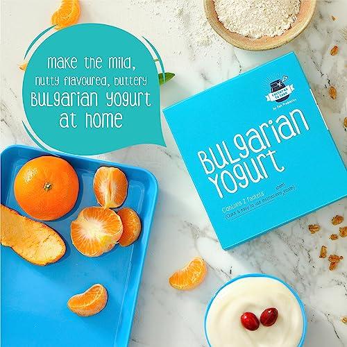 Zoh Zoh Probiotics Bulgarian Yogurt Starter Culture - Experience Heirloom Quality and Unforgettable Creaminess - Create Homemade Delights with Ease