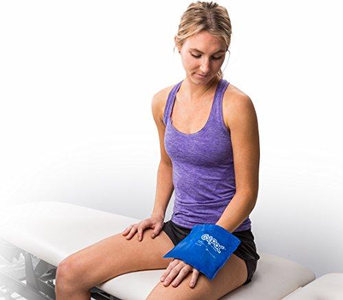 Chattanooga Chattanooga ColPac Cold Therapy, Blue Vinyl, Small/Quarter-Size Cold Pack (5.5\" x 7.5\")