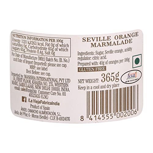 La Vieja Fabrica La Vieja Fabrica Jam Combo Pack of Strawberry jam 350g and Orange jam 365g