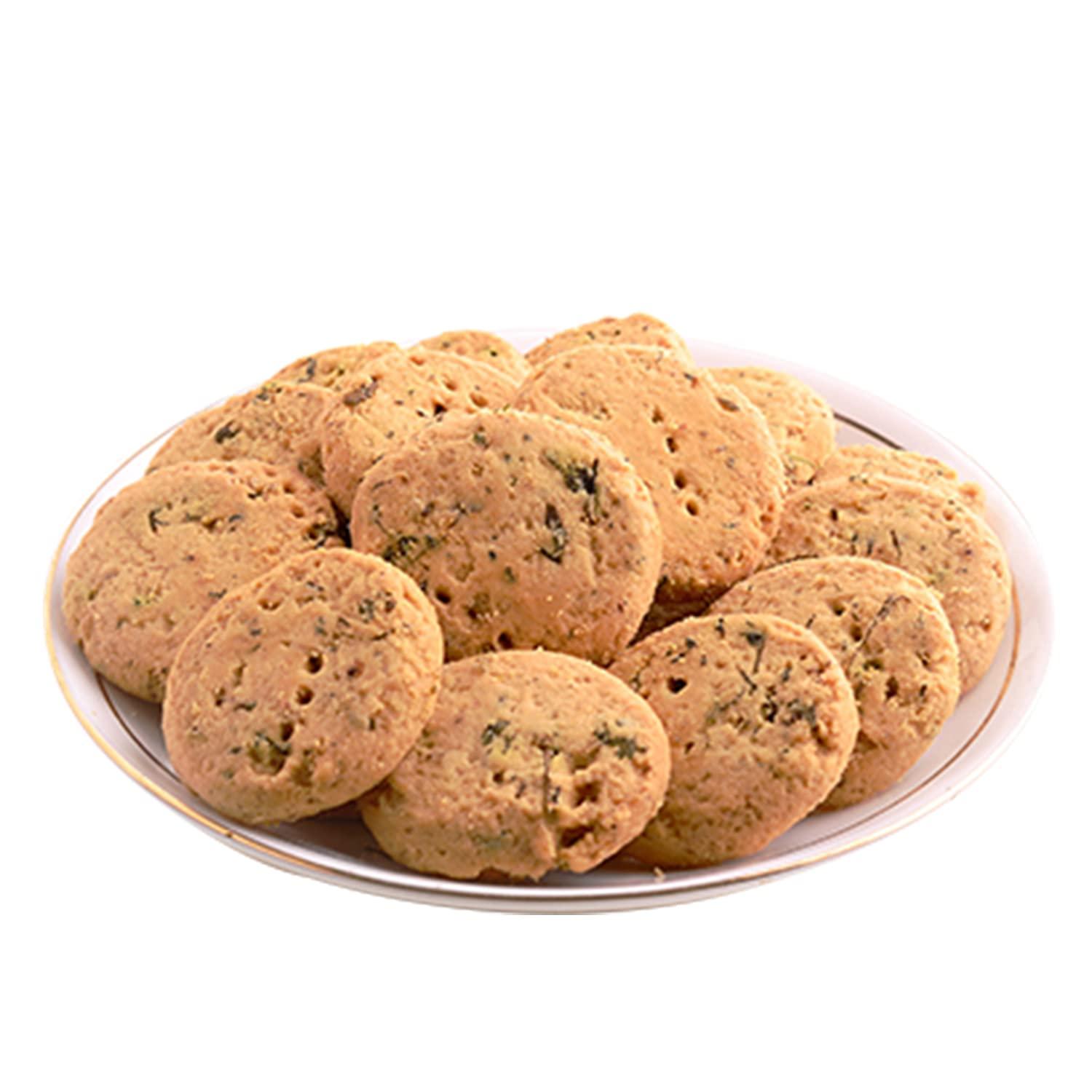 Delight Foods OG Variar & Sons Bakery Butter Khara Biscuits 300g (Spicy) - Karnataka Traditional Cookies - Crackers,Tea Biscuits