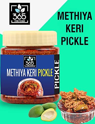 365 STORE TO DOOR 365 STORE TO DOOR Methiya Keri Pickle, 500 g | Keri ka Achaar | Chutney | Homemade, No Preservatives, No Oil | 100% Pure & Hygiene | Ready to Eat