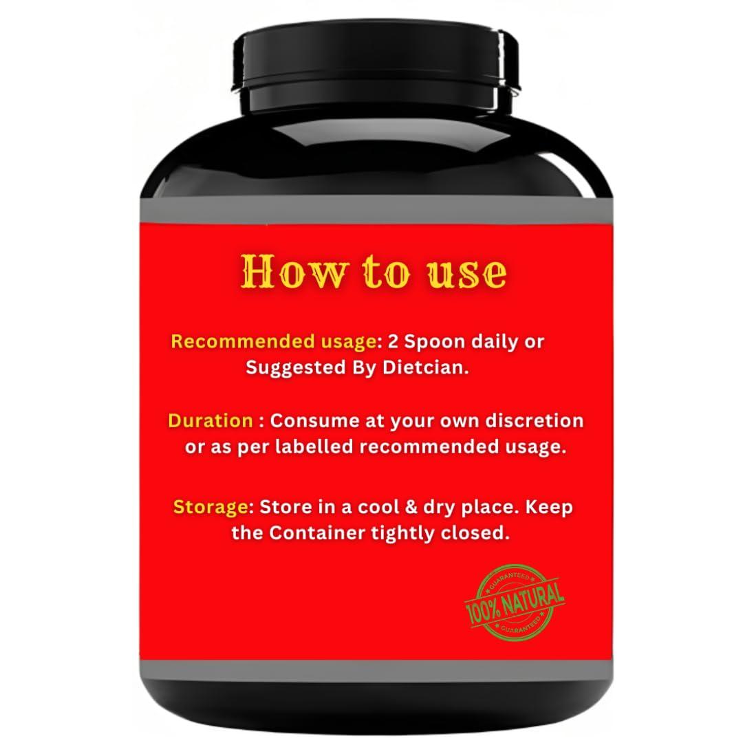 Generic Muscle Gainer Powder | High Protein High Calorie [Lean Weight Gainer Supplement] - Vanilla flavour -Pack of 1 |500g powder