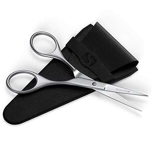 Suvorna Suvorna Ador Mustache & Beard Trimming Men\'s Grooming Scissors