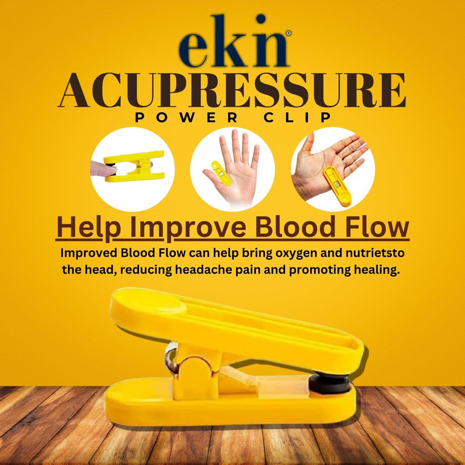 Acupunctoreum Acupunctoreum acupressure Point Clip, Acuplus Clip to Lower Blood Sugar, Tiger Mouth Thumb Tiger Acupoint Massage Magnetic Clip Thumb Exerciser (Pack of 4)