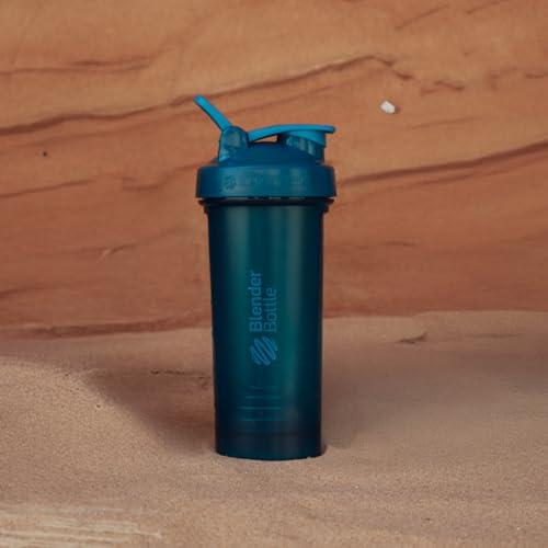 Blender Bottle BlenderBottle Classic V2 Shaker Bottle Perfect for Protein Shakes and Pre Workout, 20-Ounce, Ocean Blue