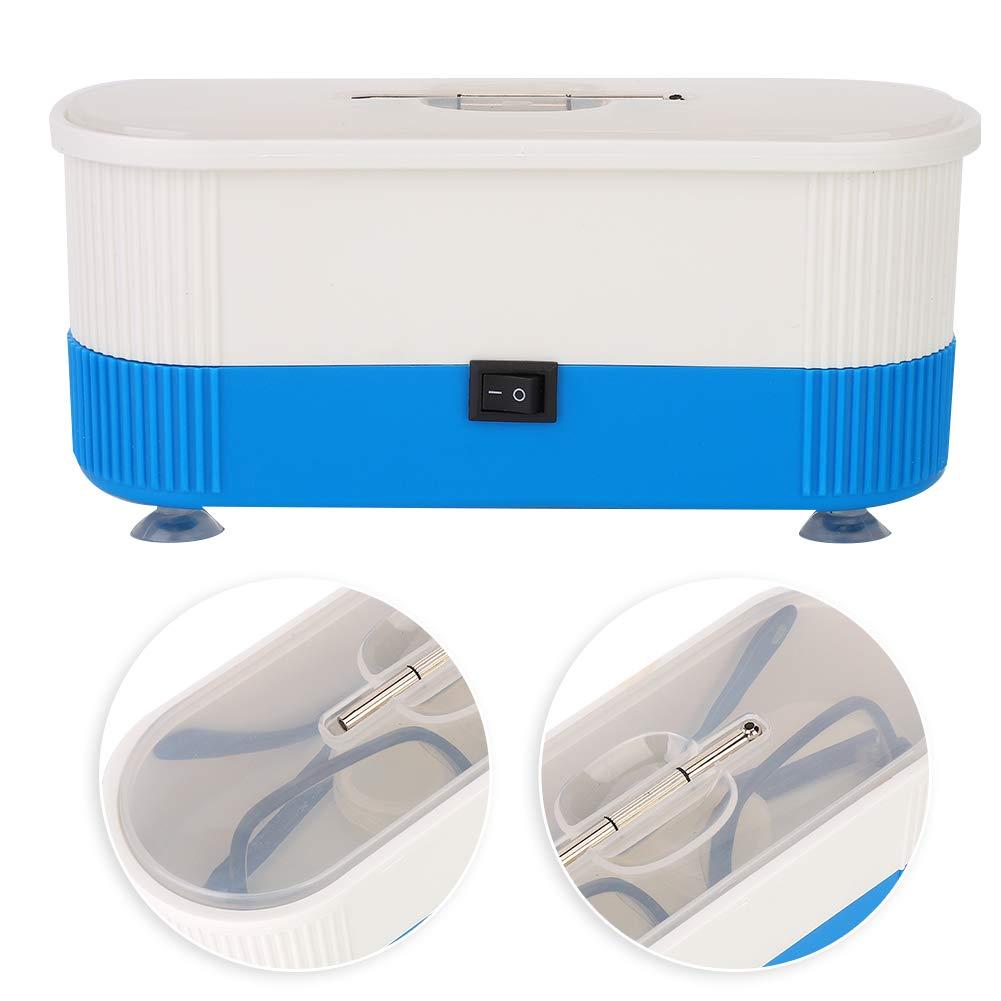 Pinsofy Contact lens cleaner 6.5x3 inch ultrasonic cleaning machine for glasses to clean jewelry