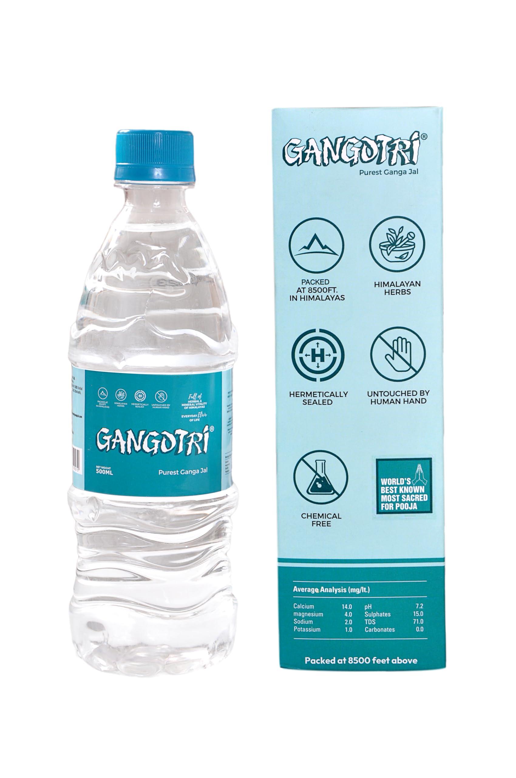 Gangotri Gangotri purest Gangajal 330 ML (Pack of 6 Bottle)