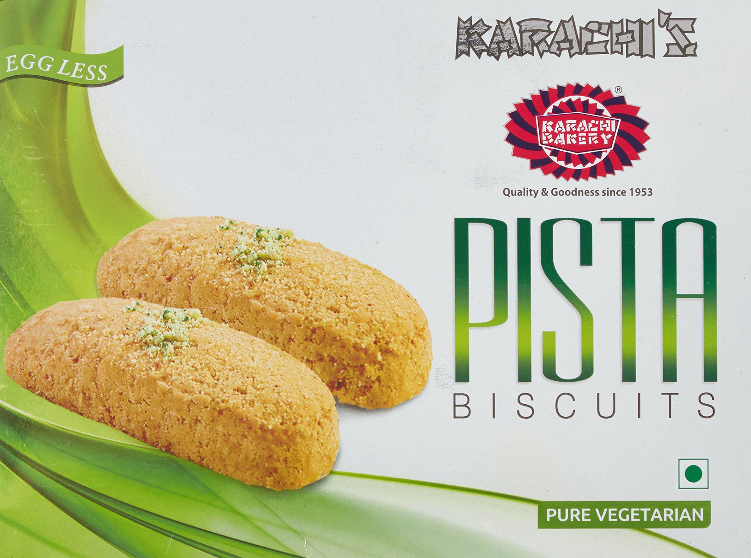 Karachi Bakery Karachi Bakery Chocolate Cashew Biscuits, 400g + Karachi Bakery Biscuits - Green Pista, 400g