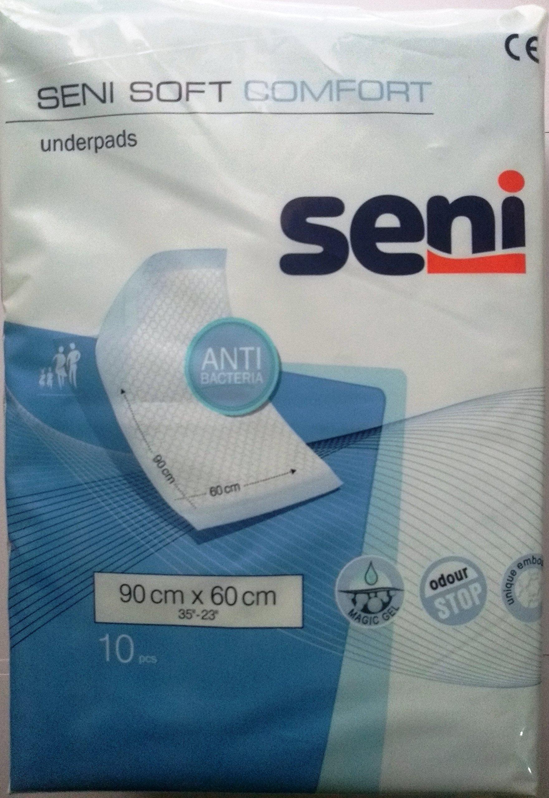 Seni Seni Soft Comfort Underpads - Combo Pack of 4 (40 Pieces)