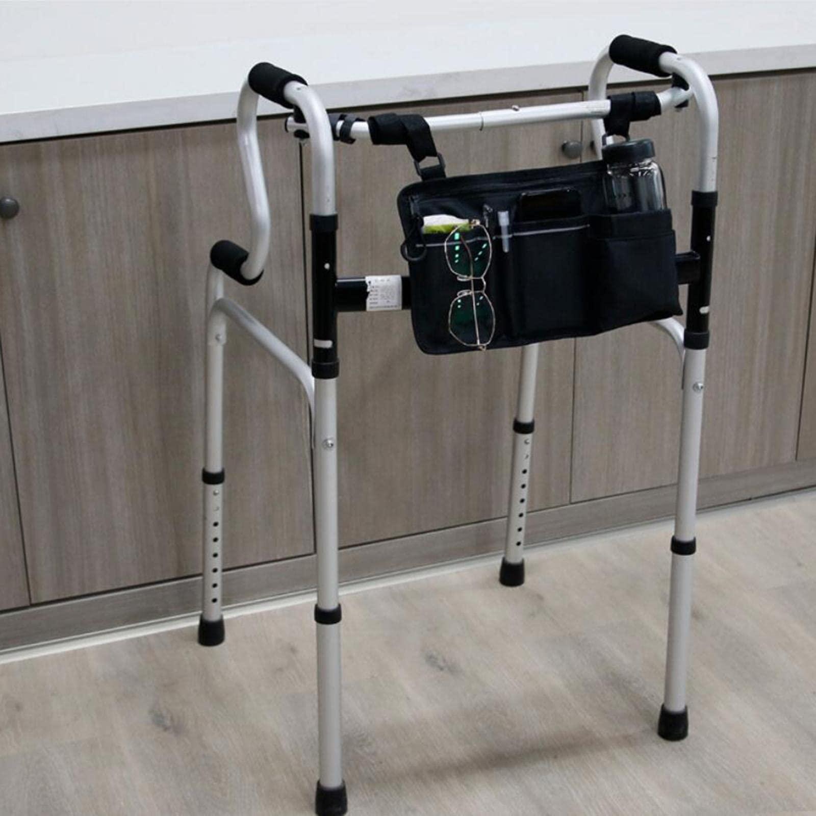 JAZZY PEARLS JAZZY PEARLS Outdoor Wheelchair Side Pouch Storage Bag Armrest Pocket Organizer Holder