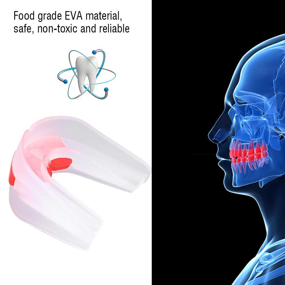 Seathkoa Teeth Guard, Teeth Protector, Reliable Guard Boxing Taekwondo Double-sided for Adult Protector Tool Boxing Accessory for Boxing