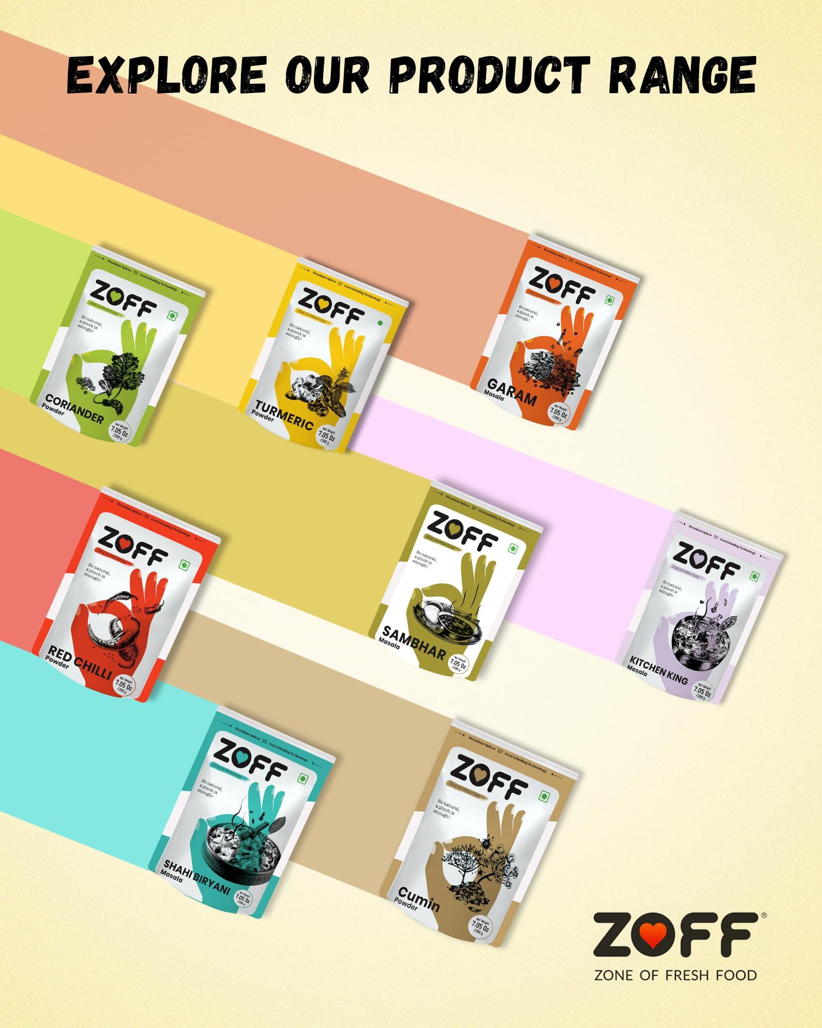 Zoff Zoff Red Chilli Powder | Lal Mirch Powder | Net Weight 200 g