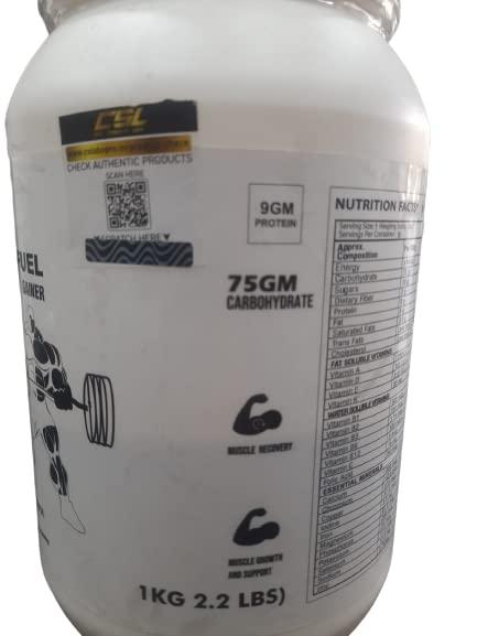 At nutrition CSL Beast Fuel Gainer (Chocolate, 2.2lbs) Pack of- (Chocolate, 1)