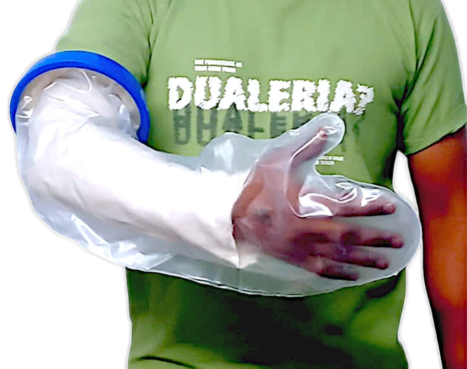 2activelife 2activelife-Waterproof Arm Cast Cover for Shower Adult,Soft Comfortable Watertight Seal to Keep Wounds Dry,Bath,Bandage Protector Cover Perfectly Broken Hand,Wrist,Finger,Elbow with No Mark on Skin Reusable Reusable Cast Protector for Adults to Keep