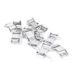 RARE OCEANS RARE OCEANS ELASTIC CREPE BANDAGE - WRIST WRAP STRAPS SUPPORT ELASTIC CREPE BANDAGE (PACK OF 2) 6CM(WIDTH) x 4MTR(STRETCHED LENGTH) - FREE 6 PICS BANDAGE WHITE CLIPS