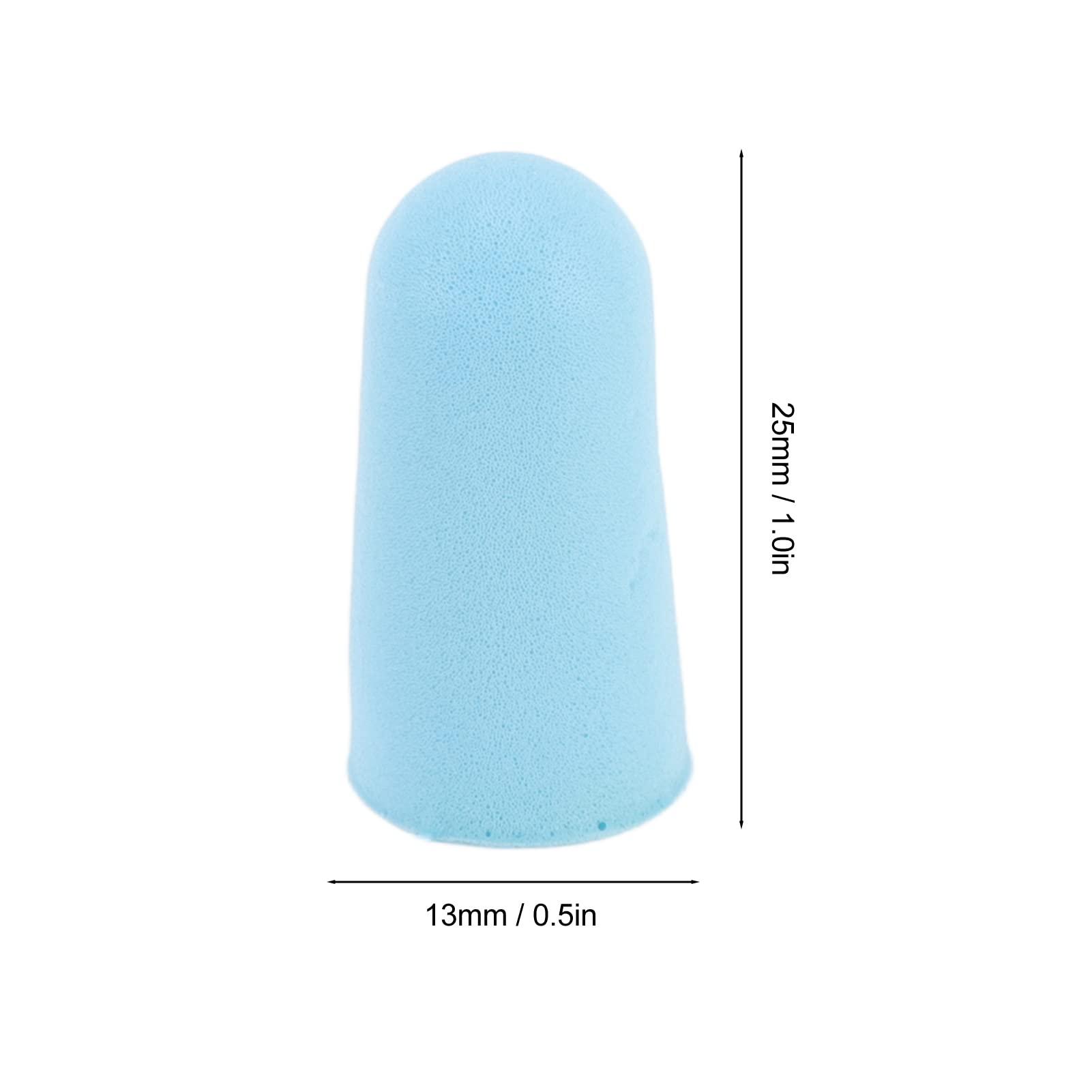 LOXE Ear Plugs, Comfortable Ear Plugs 120pcs Easy Wearing Lightweight Portable for Noisy Environments Blue