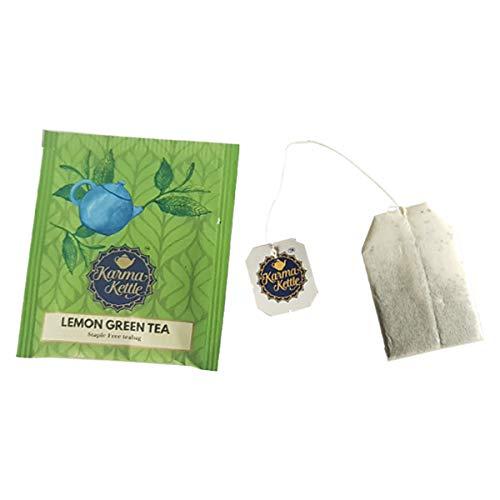 Karma Kettle Karma Kettle Lemon Tea Unbleached and Staple-Free Teabags with Natural Flavourings (100 Double Chambered Teabags), 200 g